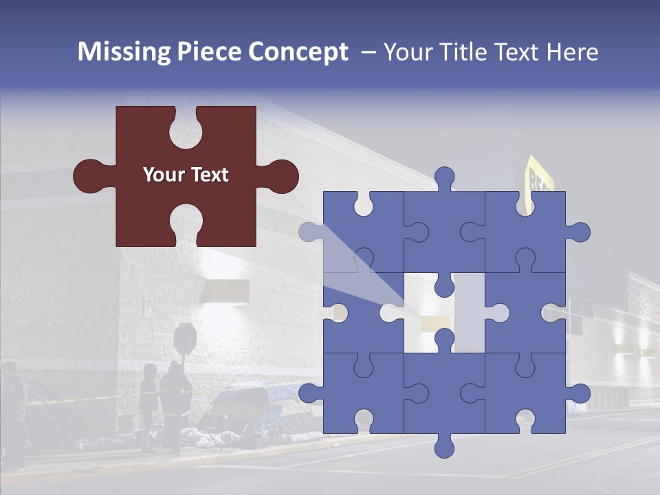 Helping Hand Young Grandmother PowerPoint Template