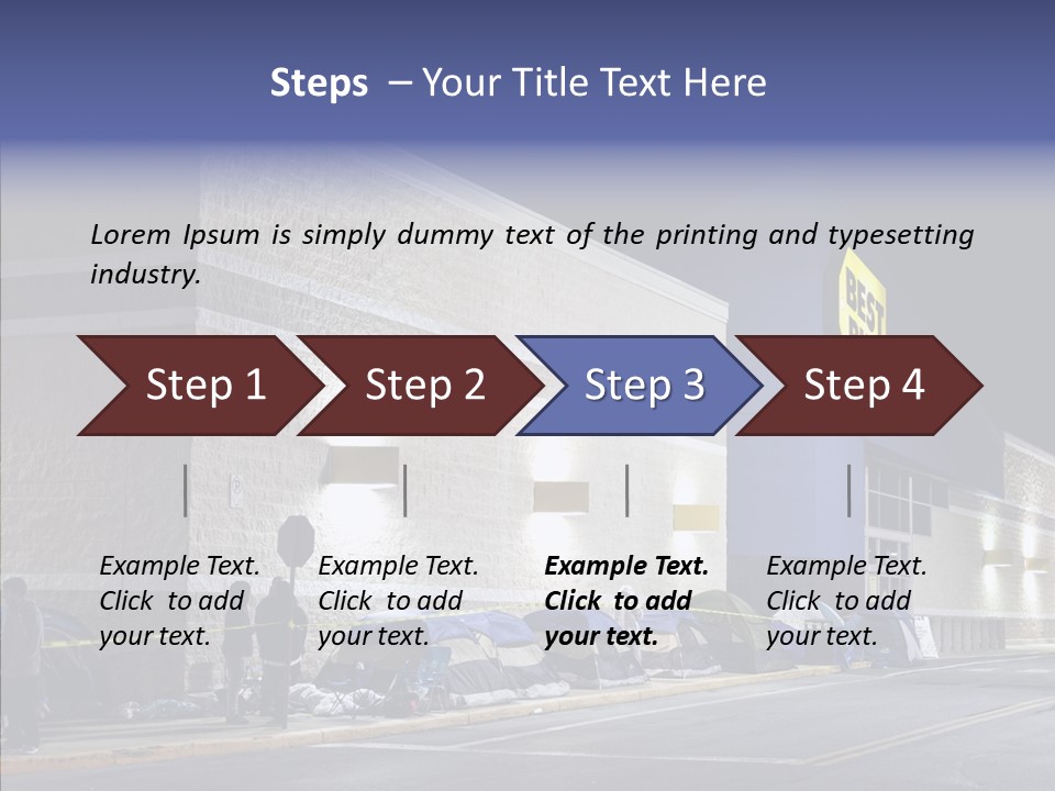 Helping Hand Young Grandmother PowerPoint Template