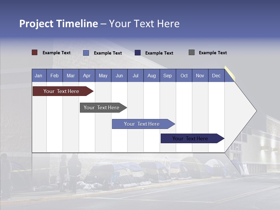Helping Hand Young Grandmother PowerPoint Template