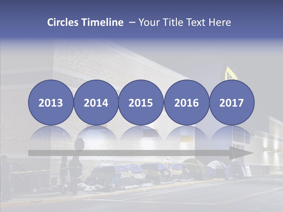 Helping Hand Young Grandmother PowerPoint Template