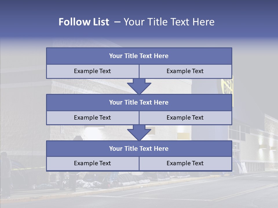 Helping Hand Young Grandmother PowerPoint Template