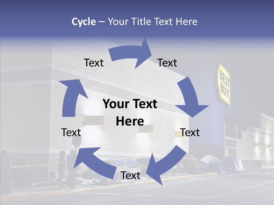 Helping Hand Young Grandmother PowerPoint Template