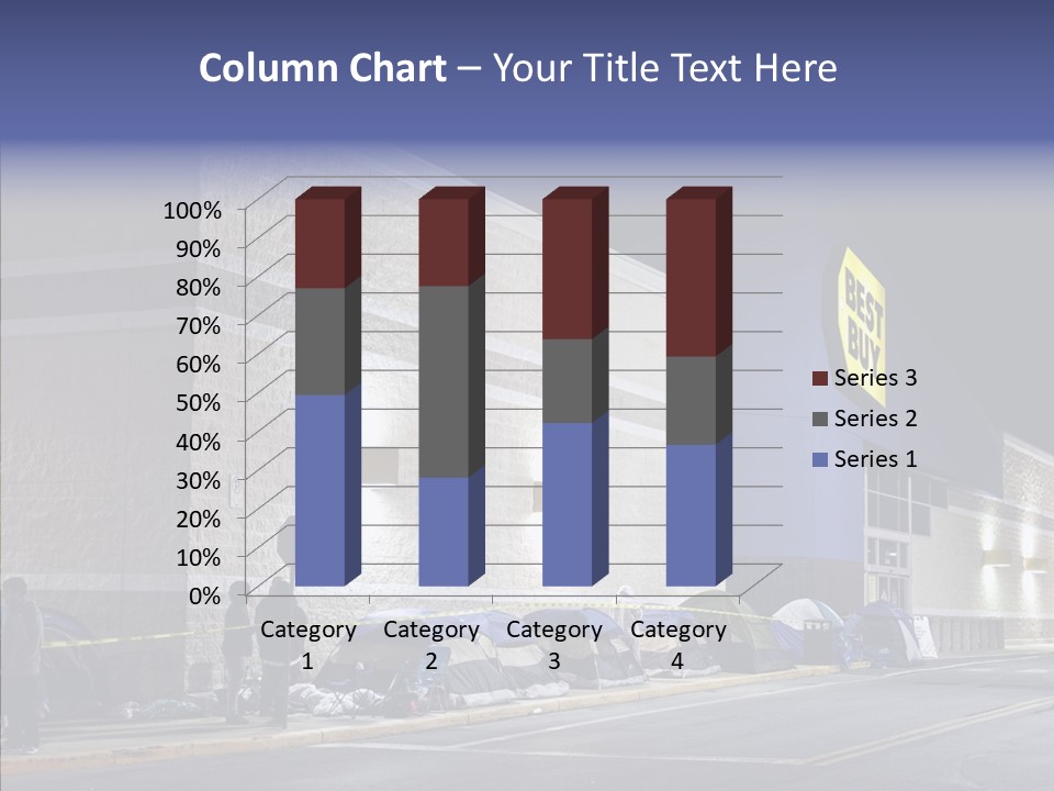 Helping Hand Young Grandmother PowerPoint Template