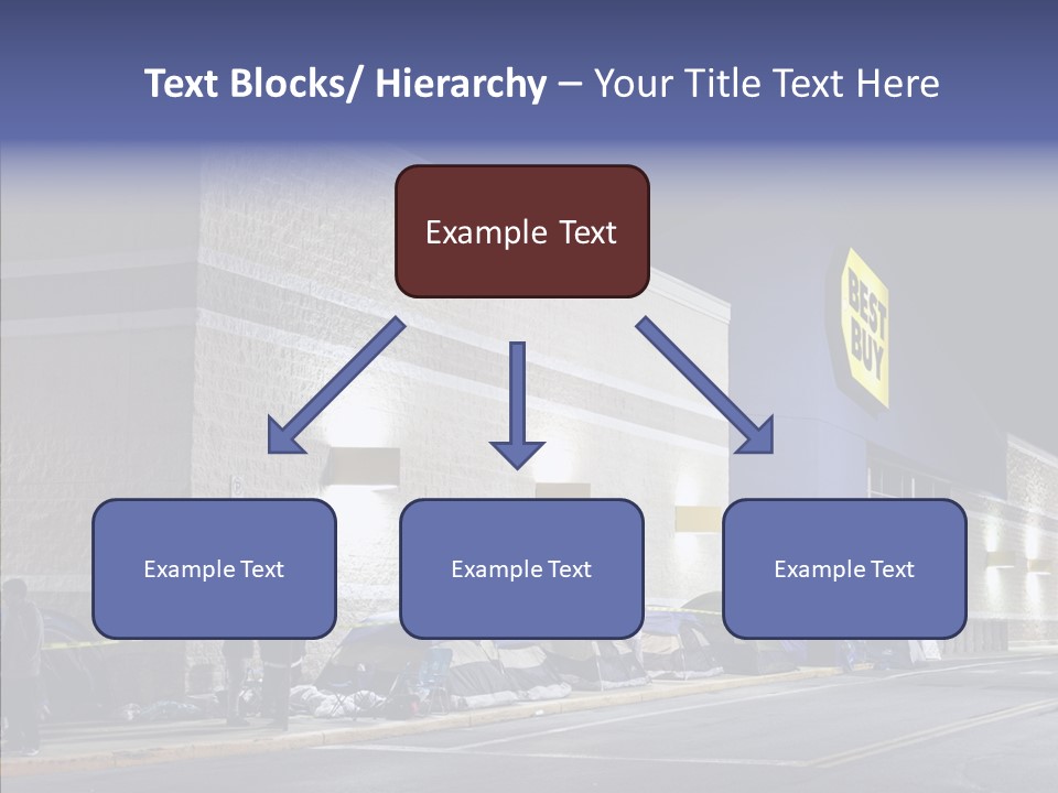 Helping Hand Young Grandmother PowerPoint Template