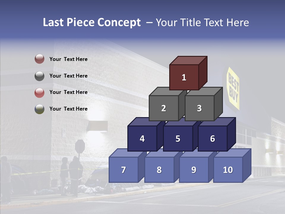 Helping Hand Young Grandmother PowerPoint Template