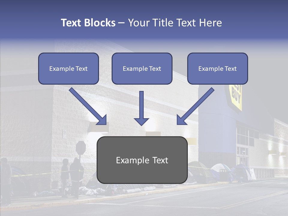 Helping Hand Young Grandmother PowerPoint Template