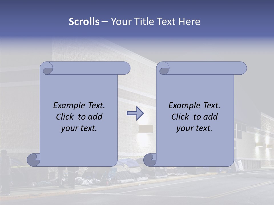 Helping Hand Young Grandmother PowerPoint Template