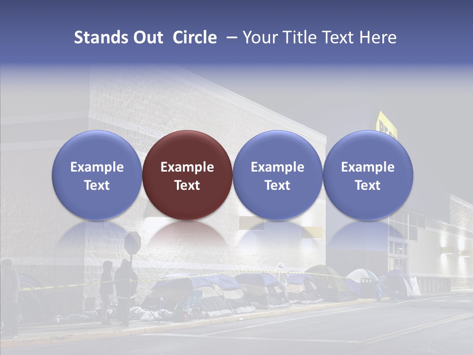 Helping Hand Young Grandmother PowerPoint Template