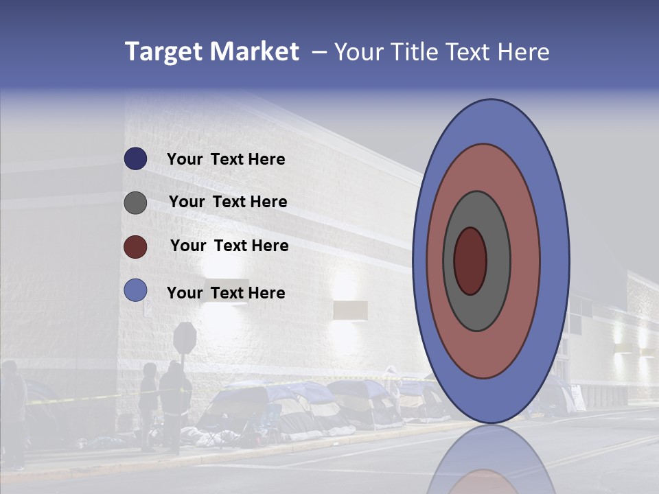 Helping Hand Young Grandmother PowerPoint Template