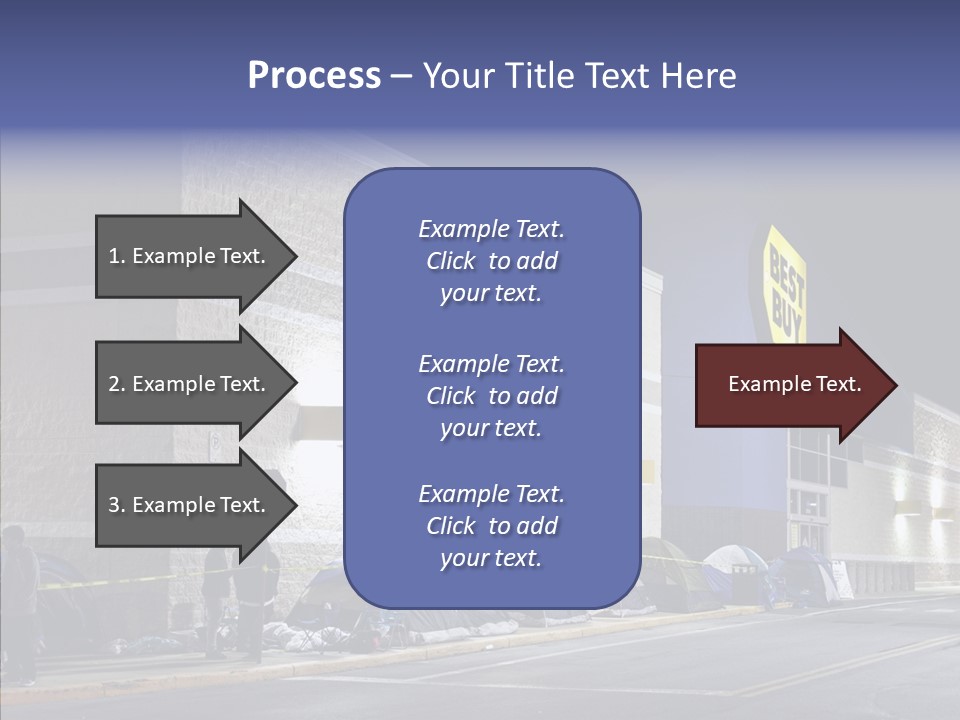 Helping Hand Young Grandmother PowerPoint Template