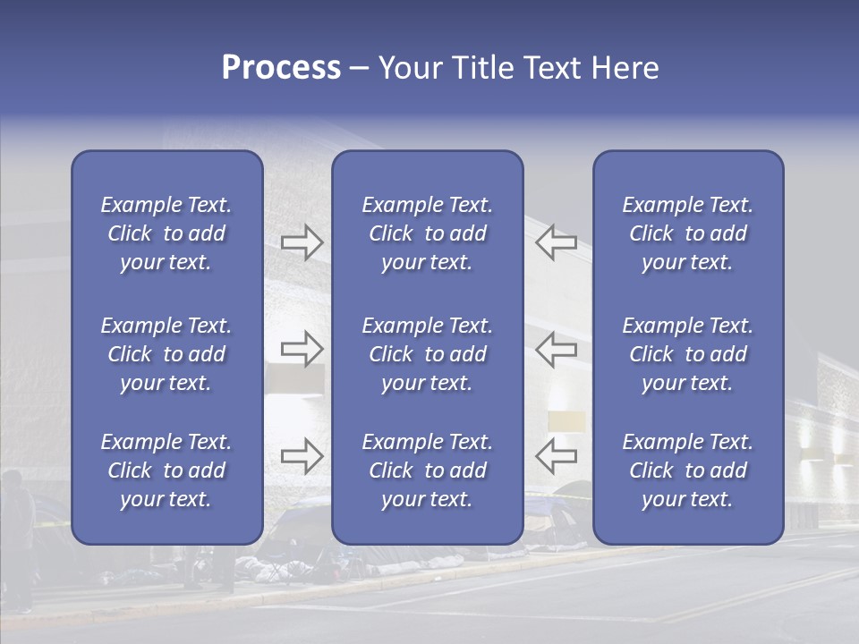 Helping Hand Young Grandmother PowerPoint Template