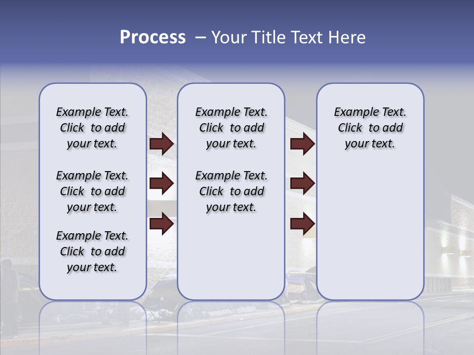 Helping Hand Young Grandmother PowerPoint Template