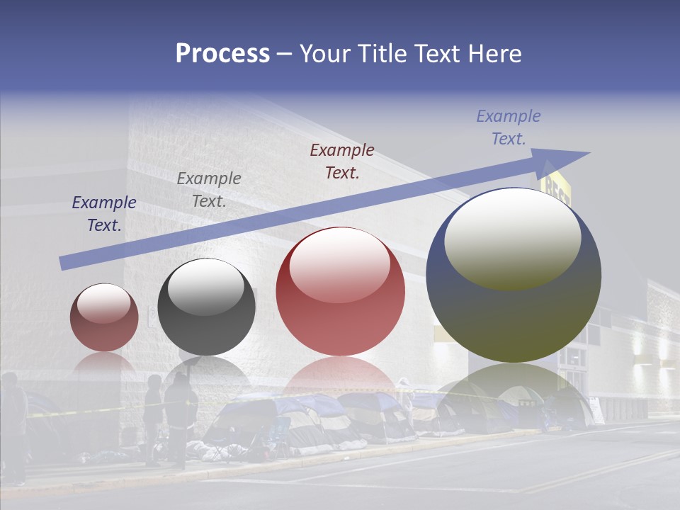 Helping Hand Young Grandmother PowerPoint Template