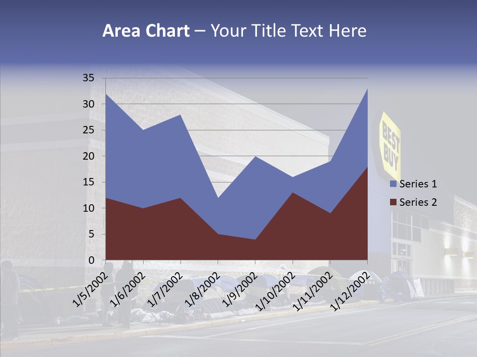 Helping Hand Young Grandmother PowerPoint Template