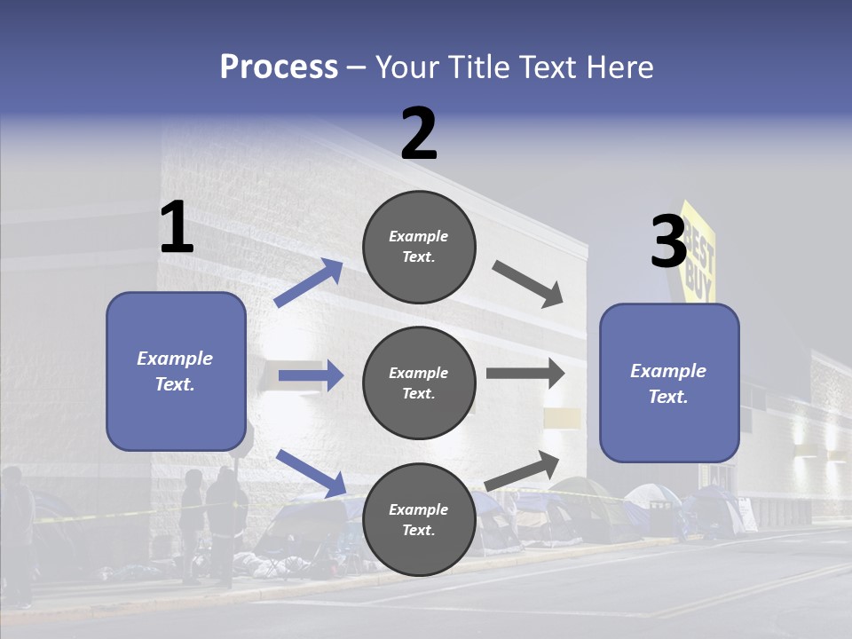 Helping Hand Young Grandmother PowerPoint Template