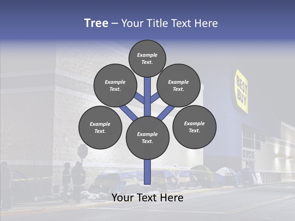 Helping Hand Young Grandmother PowerPoint Template