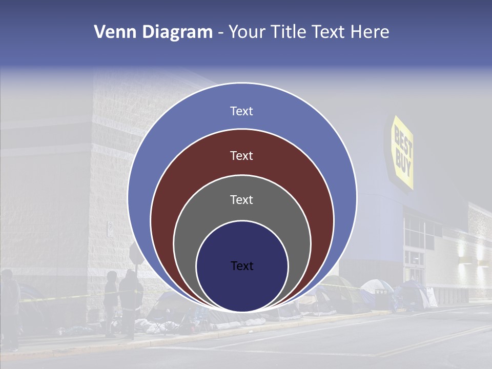 Helping Hand Young Grandmother PowerPoint Template