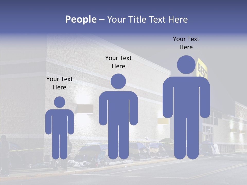 Helping Hand Young Grandmother PowerPoint Template