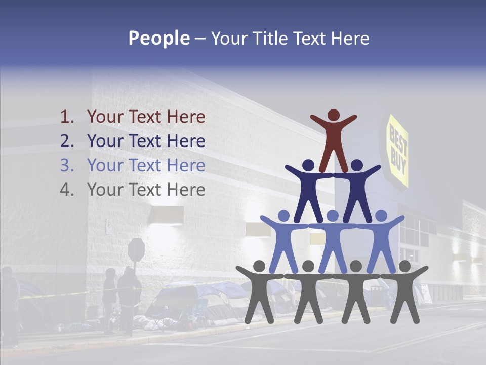 Helping Hand Young Grandmother PowerPoint Template