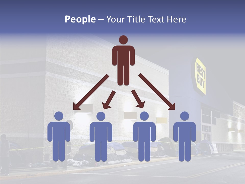 Helping Hand Young Grandmother PowerPoint Template