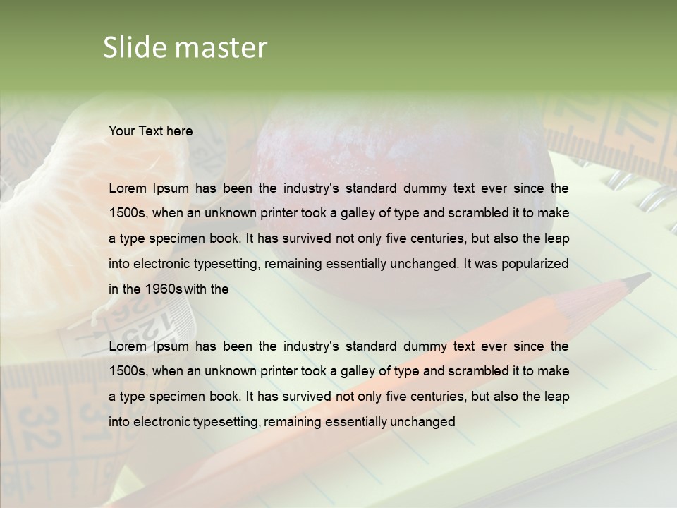 White Grandmother Hold PowerPoint Template