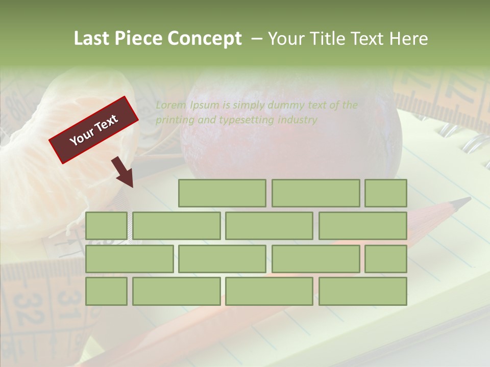 White Grandmother Hold PowerPoint Template