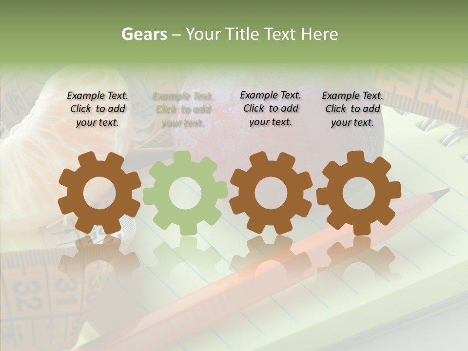 White Grandmother Hold PowerPoint Template