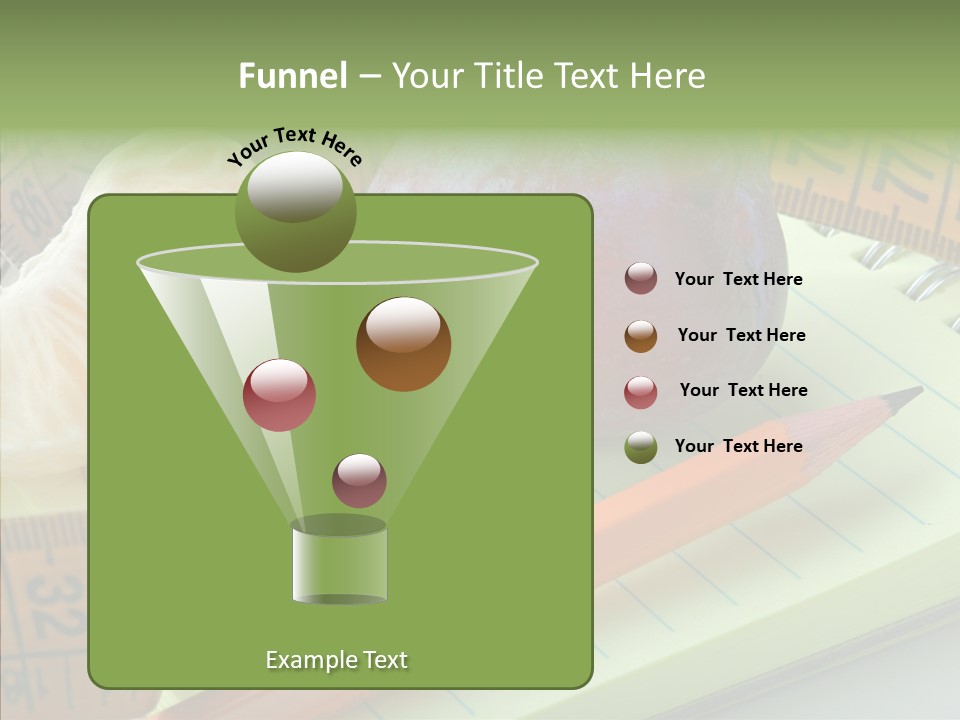 White Grandmother Hold PowerPoint Template