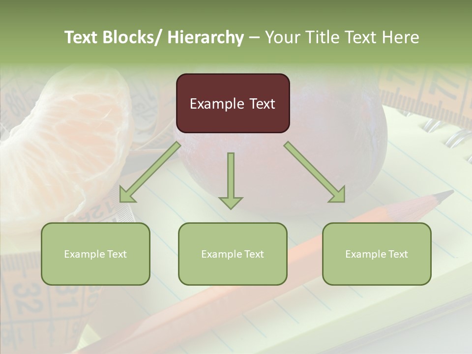 White Grandmother Hold PowerPoint Template