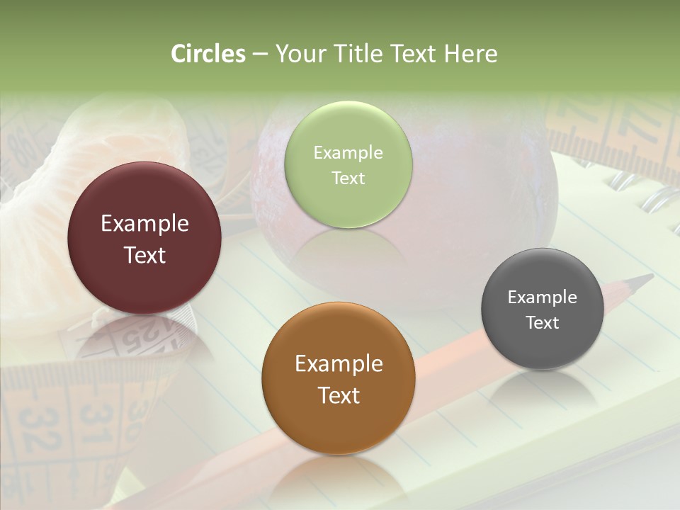 White Grandmother Hold PowerPoint Template