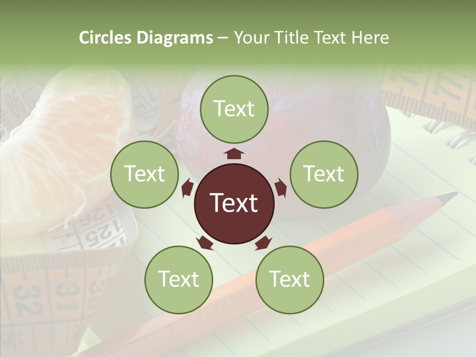 White Grandmother Hold PowerPoint Template