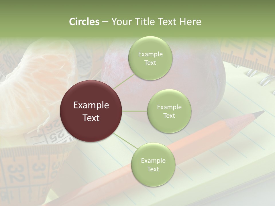 White Grandmother Hold PowerPoint Template