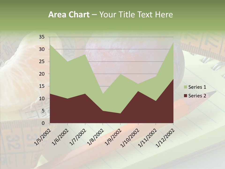 White Grandmother Hold PowerPoint Template