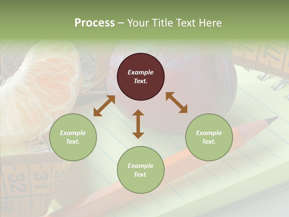 White Grandmother Hold PowerPoint Template