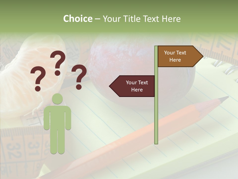 White Grandmother Hold PowerPoint Template