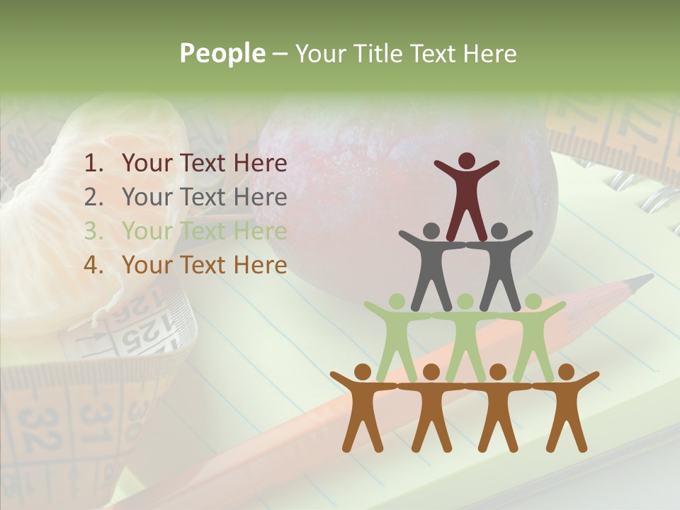 White Grandmother Hold PowerPoint Template