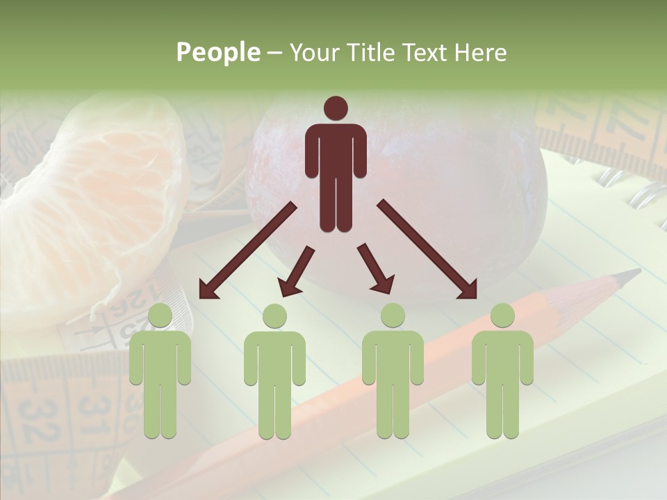 White Grandmother Hold PowerPoint Template