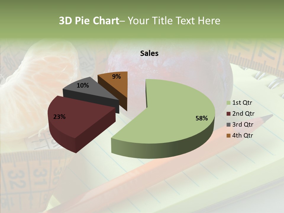 White Grandmother Hold PowerPoint Template