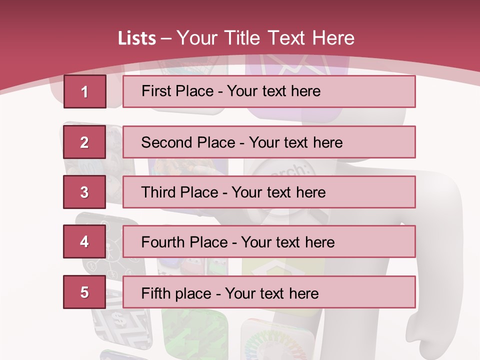 Helping Hand White White Background PowerPoint Template