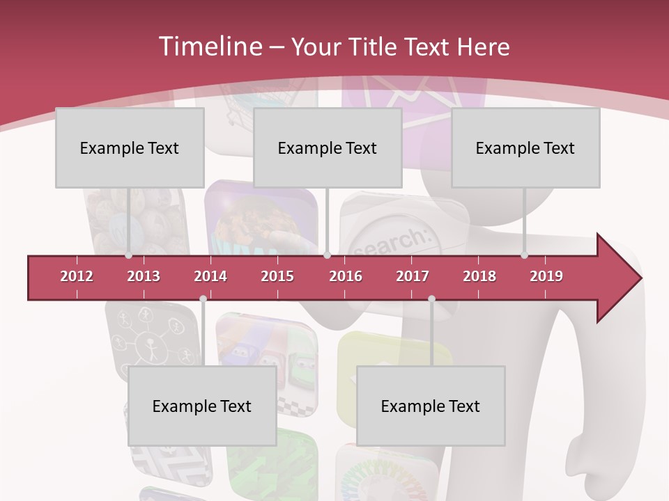 Helping Hand White White Background PowerPoint Template
