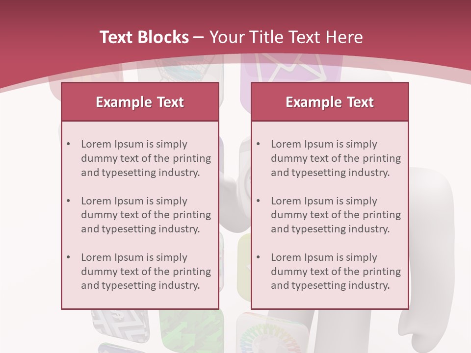 Helping Hand White White Background PowerPoint Template