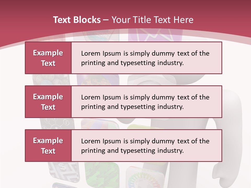 Helping Hand White White Background PowerPoint Template