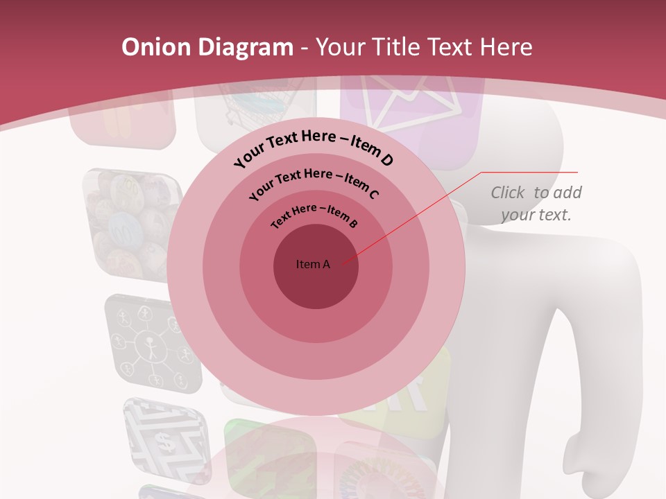 Helping Hand White White Background PowerPoint Template