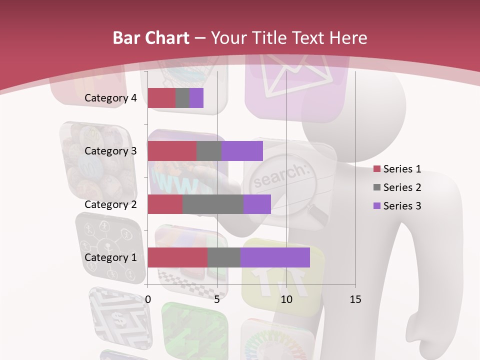 Helping Hand White White Background PowerPoint Template