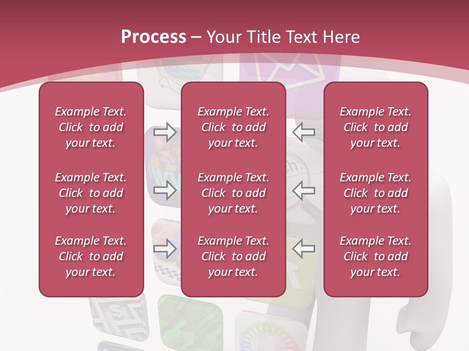 Helping Hand White White Background PowerPoint Template