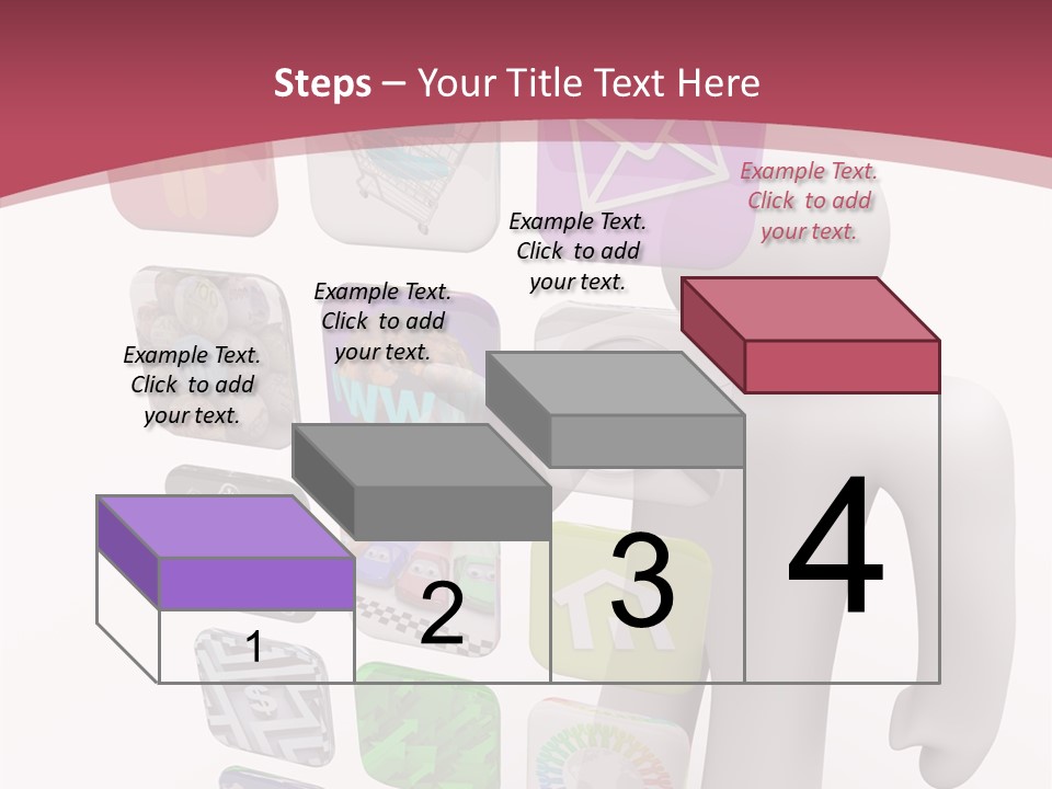 Helping Hand White White Background PowerPoint Template