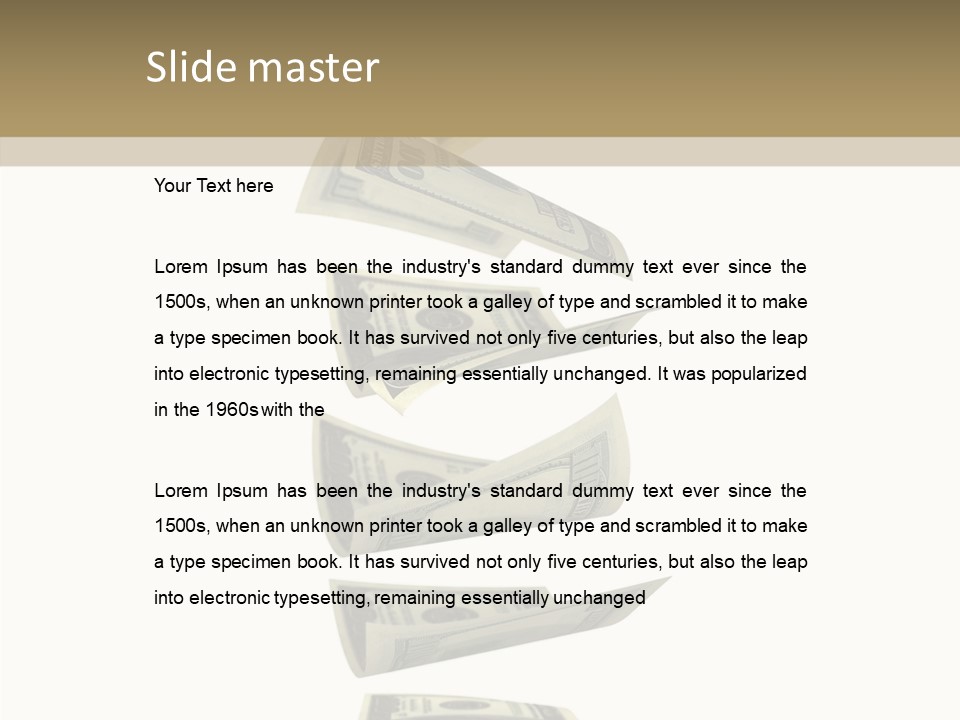 White Background Senior Two PowerPoint Template