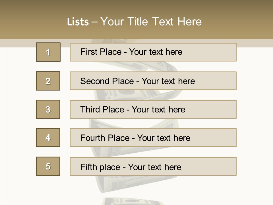 White Background Senior Two PowerPoint Template