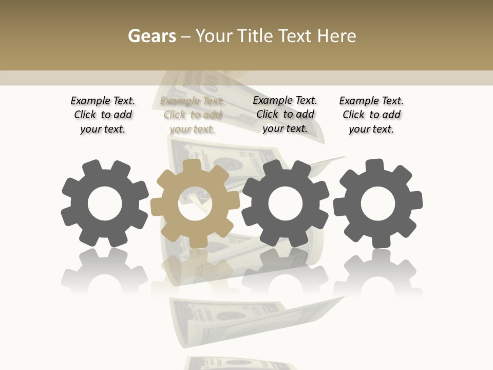 White Background Senior Two PowerPoint Template