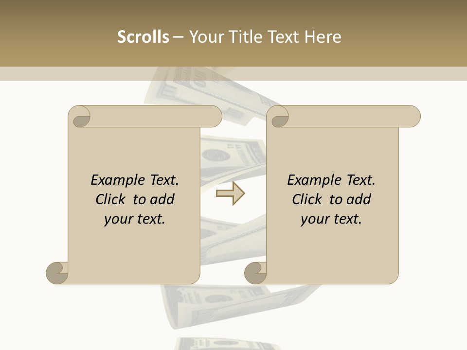 White Background Senior Two PowerPoint Template